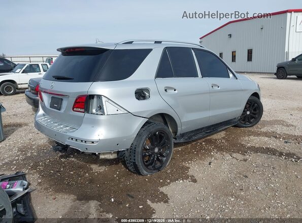 4JGDA5JB6HA864239 2017 MERCEDES-BENZ GLE 350 Серебряный Задняя правая четверть