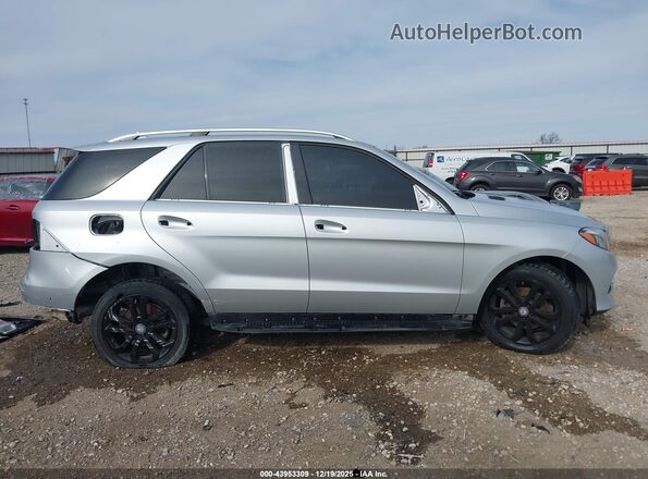 4JGDA5JB6HA864239 2017 MERCEDES-BENZ GLE 350 Серебряный Панорамный вид салона 360°