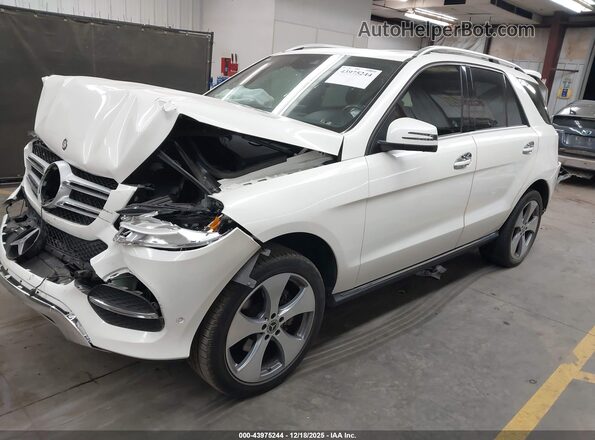 4JGDA5JB6HA932913 2017 MERCEDES-BENZ GLE 350 White წინა მარცხენა ხედი სამი მეოთხედიდან