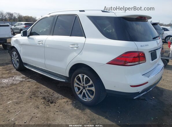4JGDA5JB6JB076304 2018 MERCEDES-BENZ GLE 350 Белый Задняя левая четверть