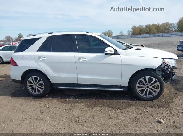 4JGDA5JB6JB076304 2018 MERCEDES-BENZ GLE 350 Белый Панорамный вид салона 360°