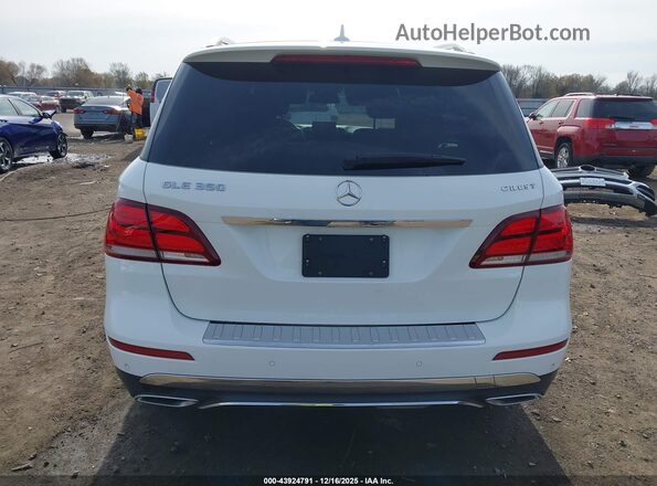 4JGDA5JB6JB076304 2018 MERCEDES-BENZ GLE 350 Белый 