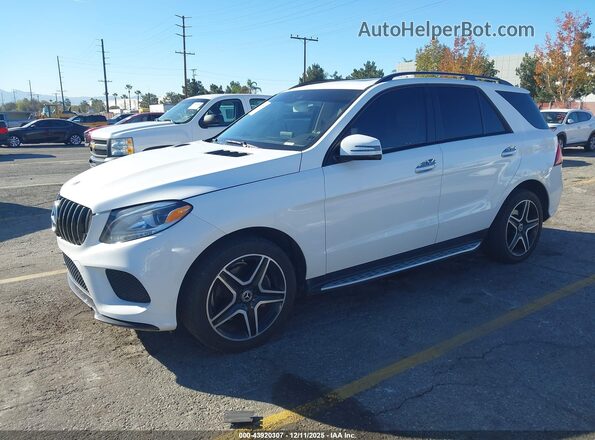 4JGDA5JB6JB173115 2018 MERCEDES-BENZ GLE 350 Белый Передняя левая четверть
