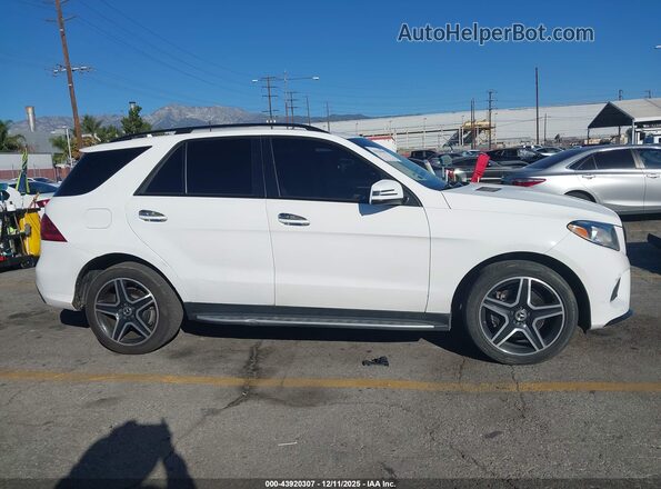 4JGDA5JB6JB173115 2018 MERCEDES-BENZ GLE 350 Белый Вид задней части салона