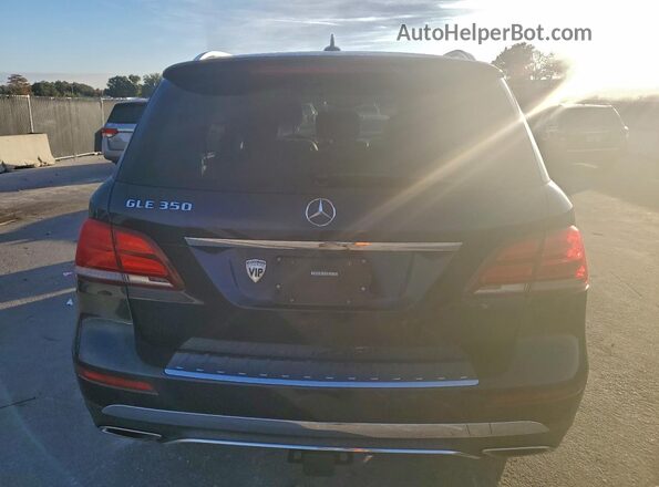 4JGDA5JB9GA643877 2016 MERCEDES-BENZ GLE Синий Вид сзади