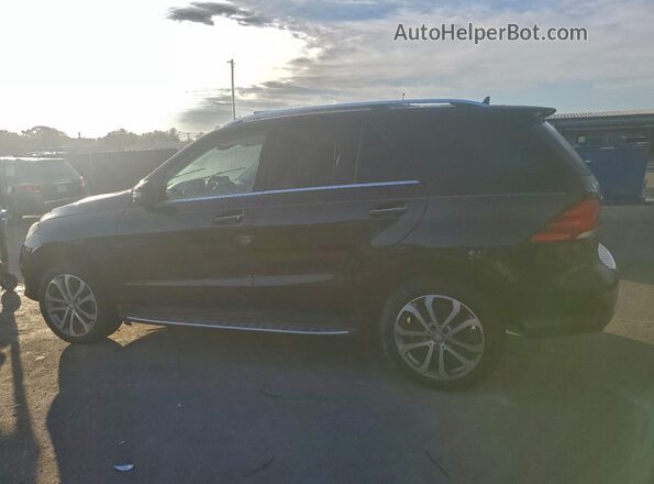 4JGDA5JB9GA643877 2016 MERCEDES-BENZ GLE Синий Задняя левая четверть