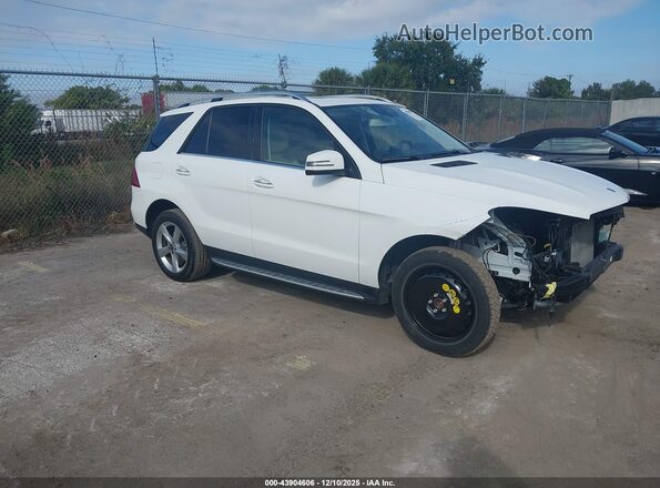 4JGDA5JB9HA926099 2017 MERCEDES-BENZ GLE 350 White Przód prawy