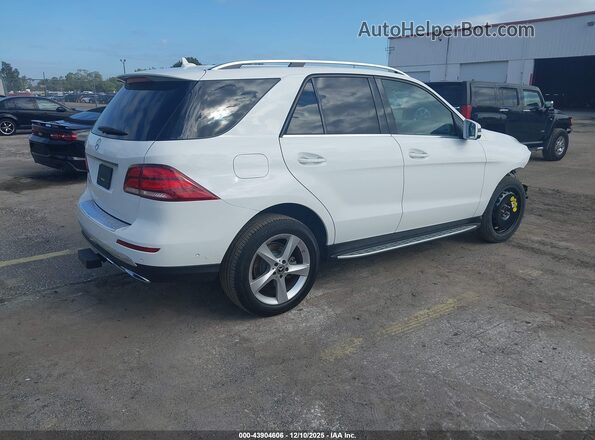 4JGDA5JB9HA926099 2017 MERCEDES-BENZ GLE 350 White Tył prawy