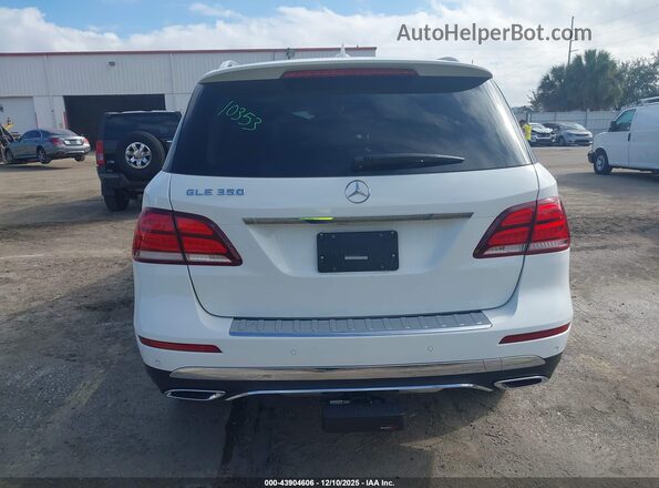 4JGDA5JB9HA926099 2017 MERCEDES-BENZ GLE 350 White 
