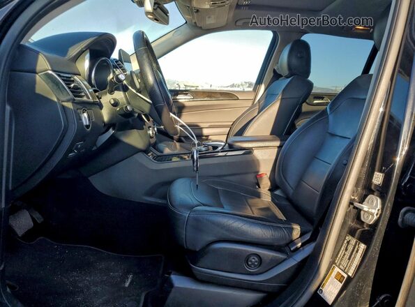 4JGDA6DB9HA901043 2017 MERCEDES-BENZ GLE Black Vista interior delantera