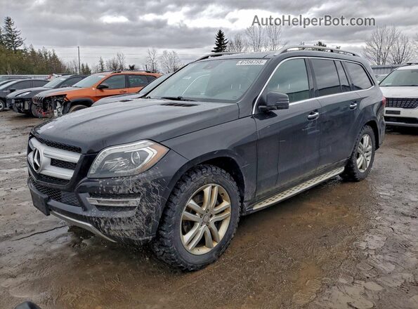4JGDF2EE4GA704668 2016 MERCEDES-BENZ GL-CLASS Черный Передняя левая четверть