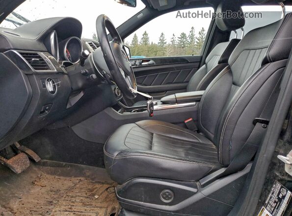 4JGDF2EE4GA704668 2016 MERCEDES-BENZ GL-CLASS Черный Вид салона спереди