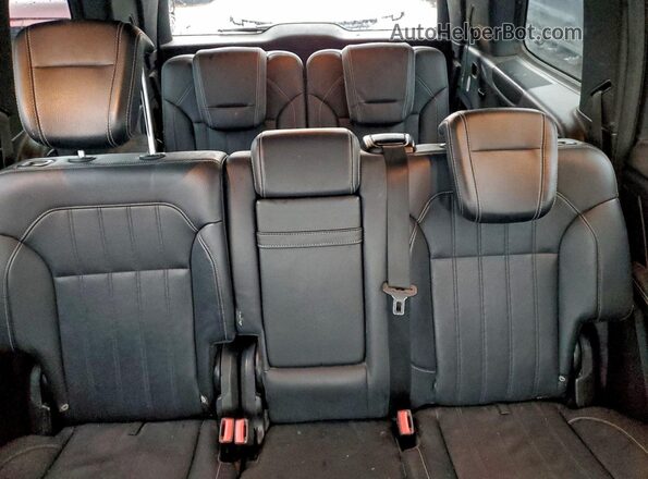 4JGDF2EE4GA704668 2016 MERCEDES-BENZ GL-CLASS Черный Вид задних сидений
