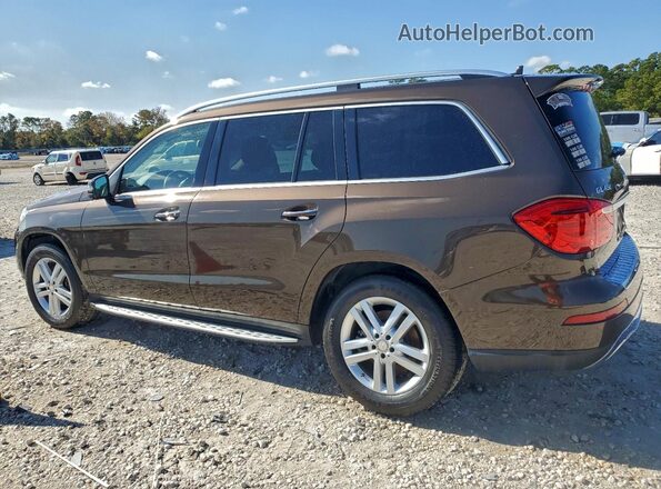 4JGDF6EE0GA698763 2016 MERCEDES-BENZ GL-CLASS Коричневый Задняя левая четверть