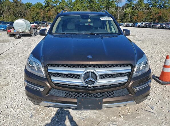 4JGDF6EE0GA698763 2016 MERCEDES-BENZ GL-CLASS Коричневый Вид спереди