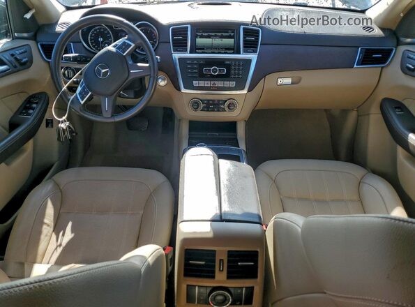 4JGDF6EE0GA698763 2016 MERCEDES-BENZ GL-CLASS Коричневый Вид панели приборов