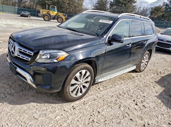 4JGDF6EE0HA918193 2017 MERCEDES-BENZ GLS-CLASS Черный Передняя левая четверть