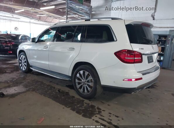 4JGDF6EE0JB023061 2018 MERCEDES-BENZ GLS 450 Белый Задняя левая четверть