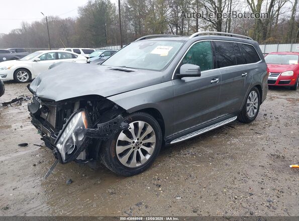 4JGDF6EE0KB230163 2019 MERCEDES-BENZ GLS 450 Gray Передня ліва чверть