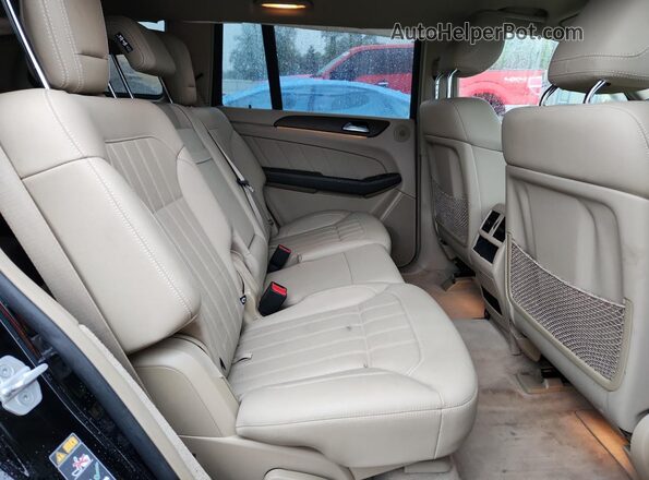 4JGDF6EE1GA666601 2016 MERCEDES-BENZ GL-CLASS Черный Вид задней части салона