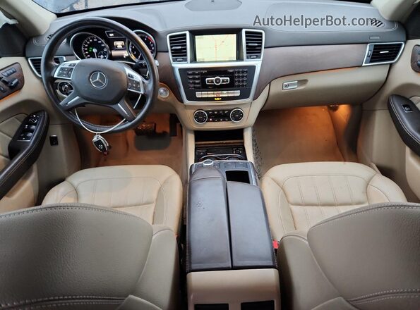 4JGDF6EE1GA666601 2016 MERCEDES-BENZ GL-CLASS Черный Вид панели приборов