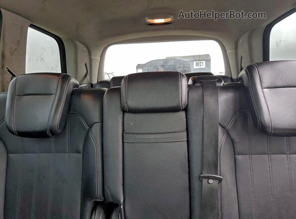 4JGDF6EE1GA693586 2016 MERCEDES-BENZ GL-CLASS Белый Вид задних сидений