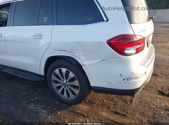 4JGDF6EE1KB189428 2019 MERCEDES-BENZ GLS 450 White Widok z przodu