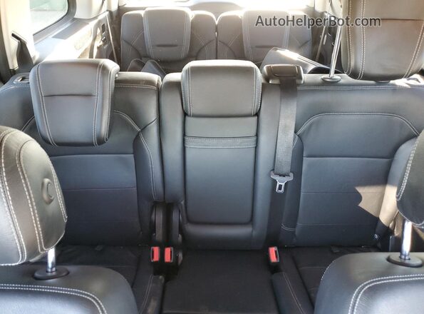 4JGDF6EE2GA650925 2016 MERCEDES-BENZ GL-CLASS Black Հետևի նստատեղերի տեսք