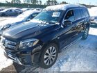 2018 Mercedes-benz Gls 450 4matic Черный vin: 4JGDF6EE2JB153889
