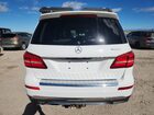 2017 Mercedes-benz Gls 450 4matic Белый vin: 4JGDF6EE3HA794243