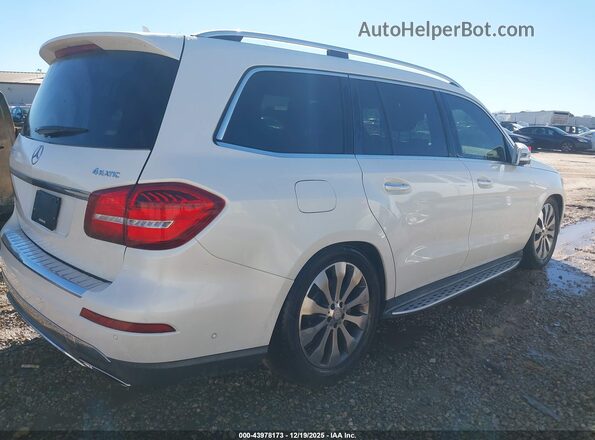 4JGDF6EE5HA770493 2017 MERCEDES-BENZ GLS 450 Белый Задняя правая четверть