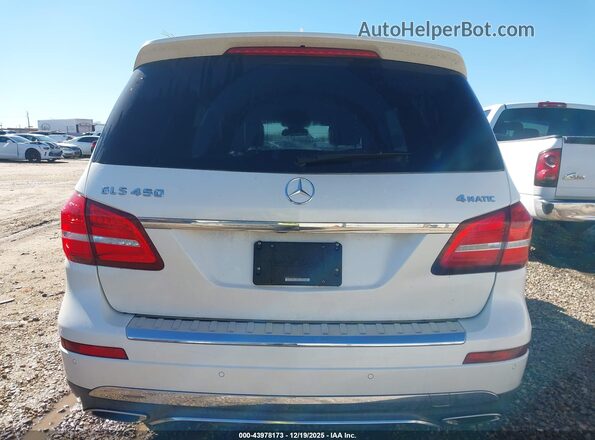 4JGDF6EE5HA770493 2017 MERCEDES-BENZ GLS 450 Белый 