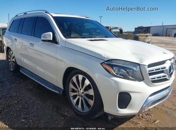 4JGDF6EE5HA770493 2017 MERCEDES-BENZ GLS 450 Белый Передняя правая четверть