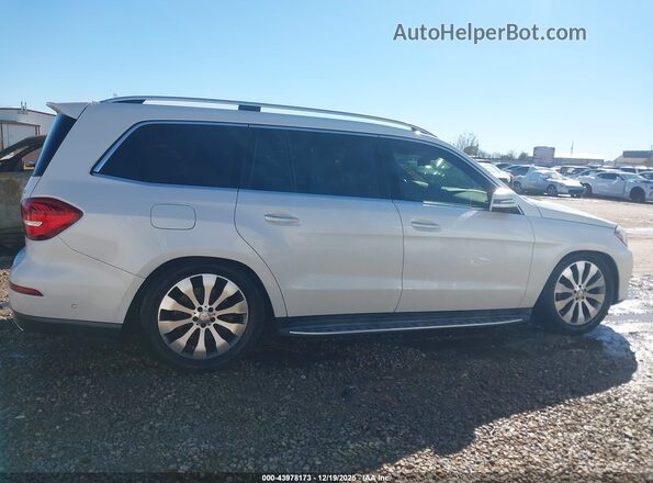4JGDF6EE5HA770493 2017 MERCEDES-BENZ GLS 450 Белый Вид задней части салона