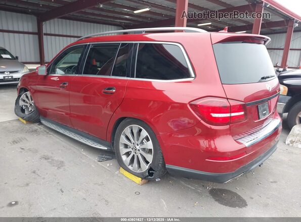 4JGDF6EE5HA963761 2017 MERCEDES-BENZ GLS 450 Красный Задняя левая четверть