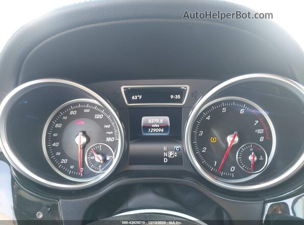 4JGDF6EE5KB238436 2019 MERCEDES-BENZ GLS 450 White Հետևի նստատեղերի տեսք
