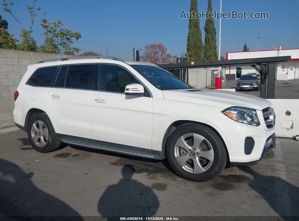 4JGDF6EE5KB238436 2019 MERCEDES-BENZ GLS 450 White Սալոնի հետևի տեսք