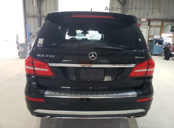 4JGDF6EE6JB137212 2018 MERCEDES-BENZ GLS Черный Вид сзади