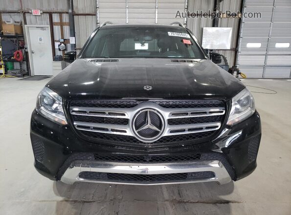 4JGDF6EE6JB137212 2018 MERCEDES-BENZ GLS Черный Вид спереди