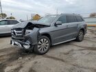 2018 Mercedes-benz Gls 450 4matic Серый vin: 4JGDF6EE6JB156004