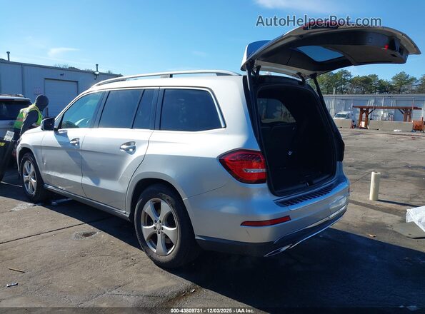 4JGDF6EE7HA902377 2017 MERCEDES-BENZ GLS 450 Серебряный Задняя левая четверть