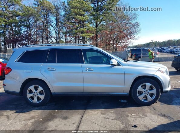 4JGDF6EE7HA902377 2017 MERCEDES-BENZ GLS 450 Серебряный Вид задней части салона