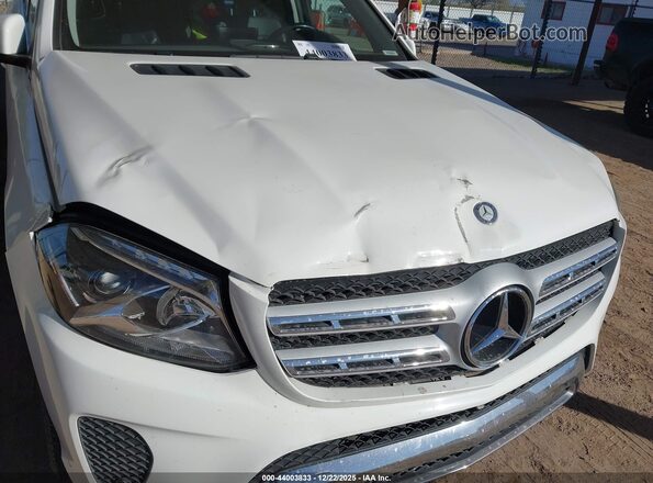 4JGDF6EE7HA910530 2017 MERCEDES-BENZ GLS 450 Белый Вид спереди