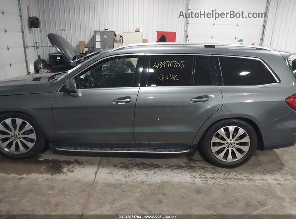 4JGDF6EE7JB071253 2018 MERCEDES-BENZ GLS 450 Gray Սալոնի 360 աստիճան տեսք