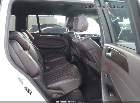 4JGDF6EE8KB230928 2019 MERCEDES-BENZ GLS 450 White Widok naklejki z numerem VIN