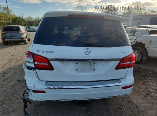 4JGDF6EE9HA749954 2017 MERCEDES-BENZ GLS Белый Вид сзади
