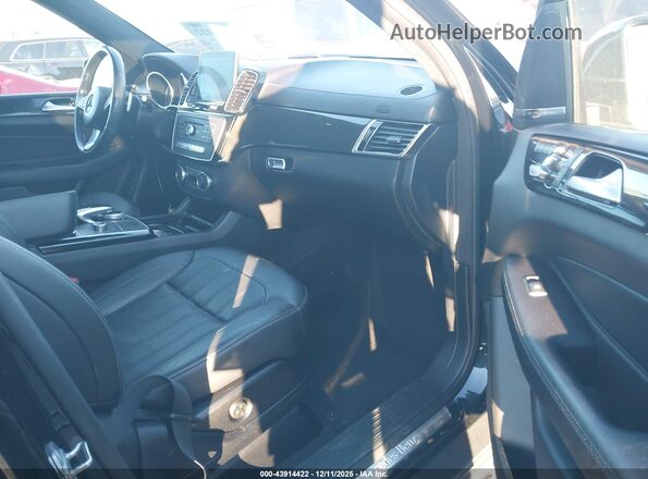 4JGDF6EE9JB152481 2018 MERCEDES-BENZ GLS 450 Black Widok wnętrza z przodu