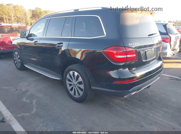 4JGDF6EE9JB152481 2018 MERCEDES-BENZ GLS 450 Black Tył lewy