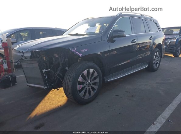 4JGDF6EE9JB152481 2018 MERCEDES-BENZ GLS 450 Black Przód lewy