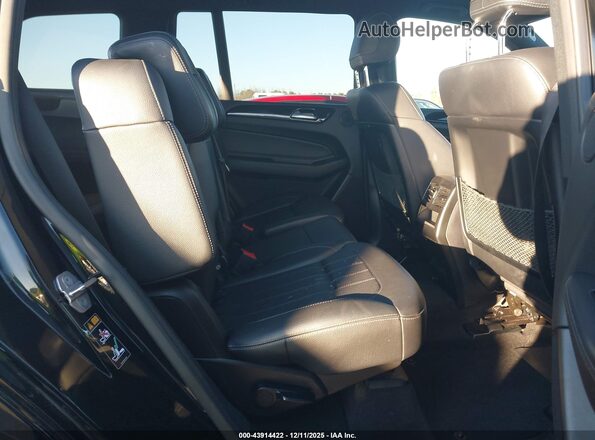 4JGDF6EE9JB152481 2018 MERCEDES-BENZ GLS 450 Black Widok naklejki z numerem VIN
